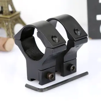 

SURIEEN Hunting Fit 11mm Weaver Dovetail Rail Mount 1 Pair 2pcs 30mm Scope Rings For Riflescope Flashlights Laser Torch