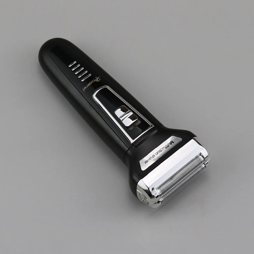 3в1 набор электробритва для бритья бороды для мужчин перезаряжаемая электрическая бритва для лица Чистящая бритва из фольги для электронного тела