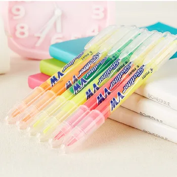 

New arrival Japan PILOT double-headed highlighter pen SVW-15SL color straight liquid pen