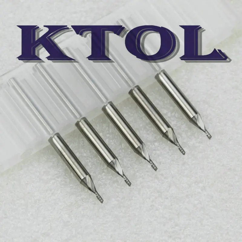 one flute spiral bits cnc router engraving tool solid carbide endmill milling cutters