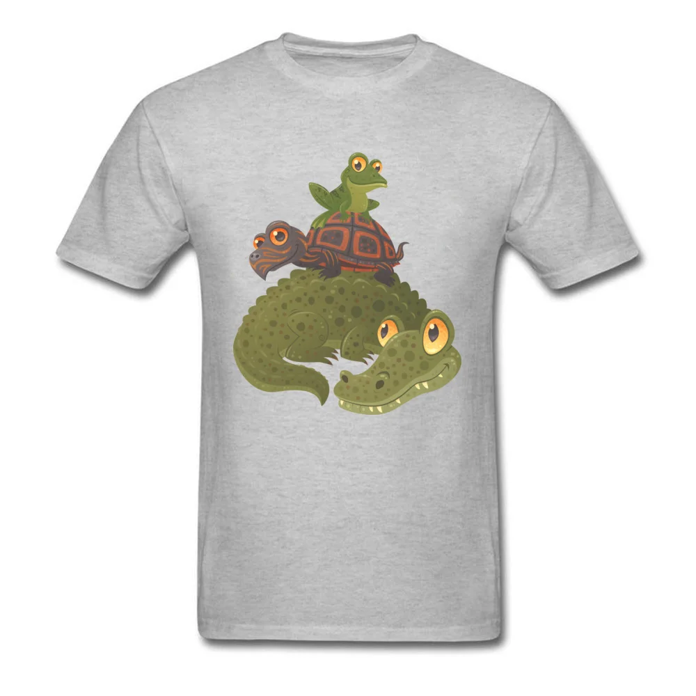 Hip hop Swamp Squad Tops Shirt for Men Rife Summer Fall Round Neck Cotton Fabric Short Sleeve T Shirts Group Tee Shirts Swamp Squad grey