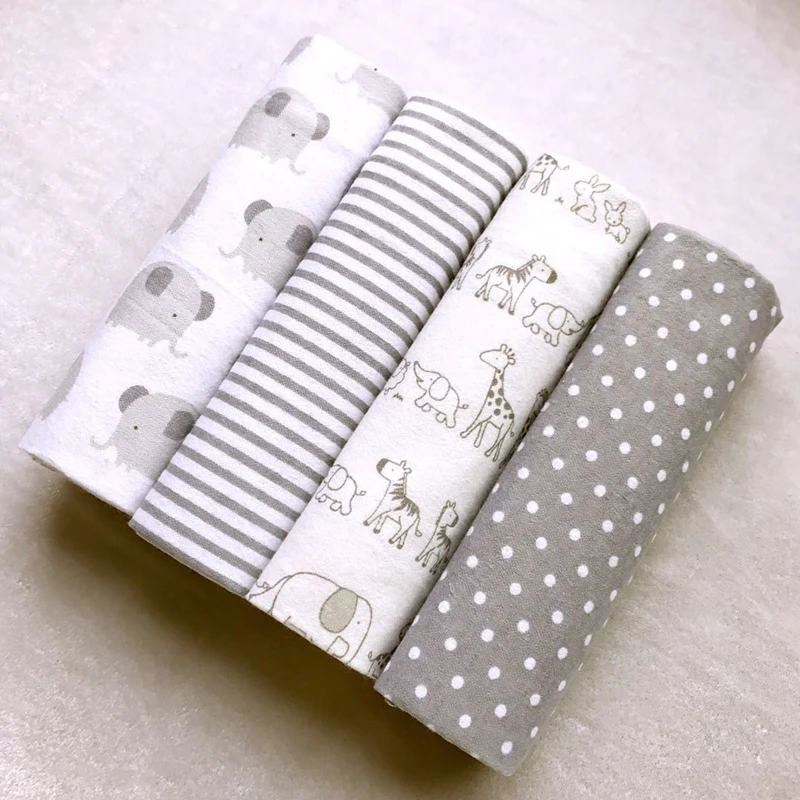 Bonito do Bebê Envoltório para Recém-nascidos Cobertor de Cama do Bebê Cobertores Padrões Velo Infantil Swaddle Bebê Envelope 4 Pçs - Set 2020 6 High Quality Mamãe e Bebê
