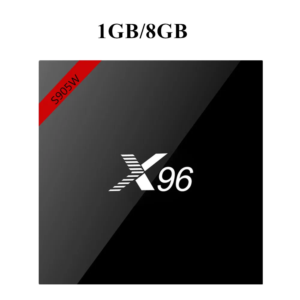 ТВ-приставка X96 X96w, WiFi, android 7,1, 2 ГБ, 16 ГБ, Amlogic, 1 ГБ, 8 ГБ, S905W, четырехъядерный ТВ-приставка, WiFi, медиаплеер, смарт-приставка x96mini - Цвет: X96W 1GB 8GB