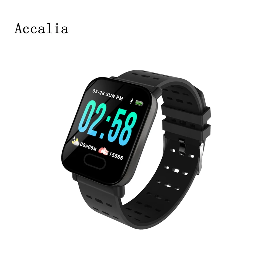 

Accalia A6 Bluetooth USB Smart band Pulsometer Heartrate Watch Fitness Tracker remote Control smart bracelet Waterproof Bracelet