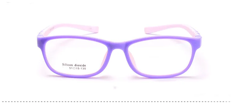 Eagwoo Мягкие силиконовые очки для детей, оптическая оправа, простая оптическая оправа для мальчиков и девочек, прозрачные очки 1553