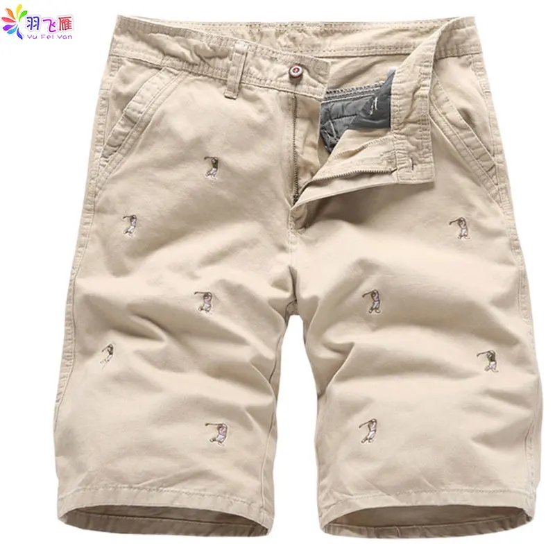 Yufeiyan/ летние мужские хлопковые шорты в повседневном стиле, мужские облегающие шорты на молнии, однотонные пляжные мужские шорты