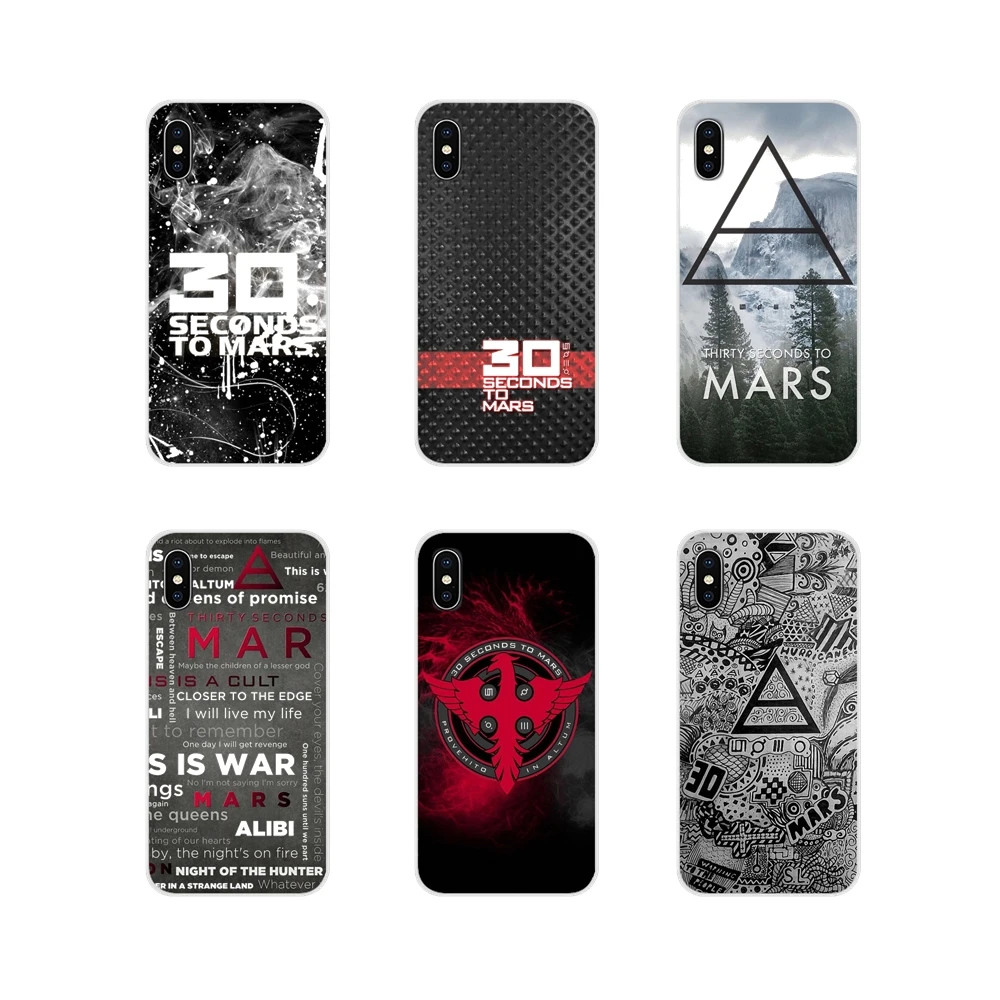 Accessories Phone Cases Covers For Samsung Galaxy J1 J2 J3 J4 J5 J6 J7 J8 Plus 2018 Prime 2015 2016 2017 30 Seconds To Mars Logo | Мобильные