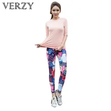 2018 Letter Sportsuit For Women Yoga Set Women Elastic Running Tights Women Long Sleeve Shirt+Pants Breathable Sport Bra outdoor