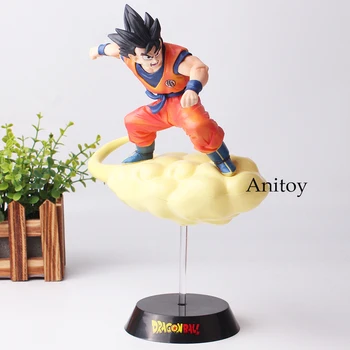 

Dragon Ball Figure Goku Action Figure Dragon Ball Z Somersault Cloud Super Saiyan Toy 19cm KT4668