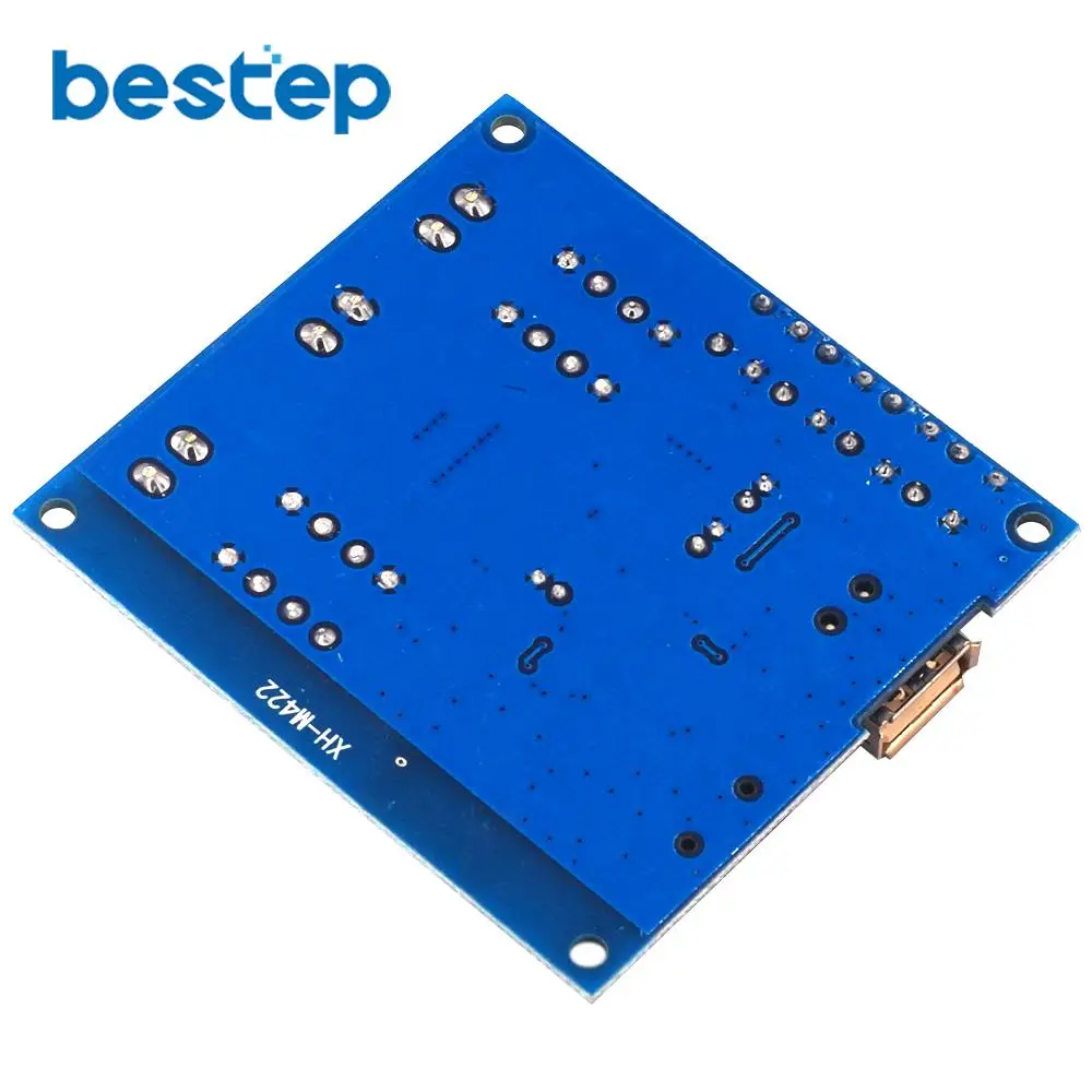 XH M422 TPA3116D2 50W + Bluetooth 4 0 модуль платы усилителя с U диском TF картой|Интегральные
