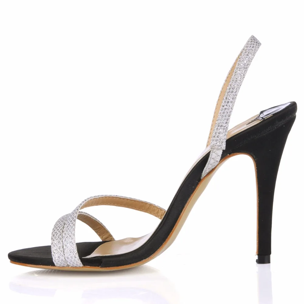 

New Buckle Strap Crystal Lady Female High Heels Sandalias Mujer Wedding Shoes Prom Party Dress Sexy Sandals Pumps 5186-5a