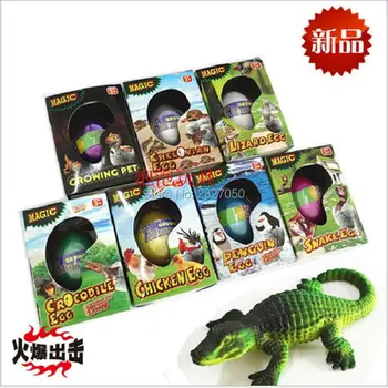 

Creative Children's Toy Large Dinosaur Growing Pet Eggs Water Expansion Hatching Crocodile Egg For Kids