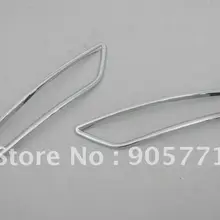 High Quality Chrome Rear Bumper Reflector Cover Trim for VW Golf MK6 free shipping