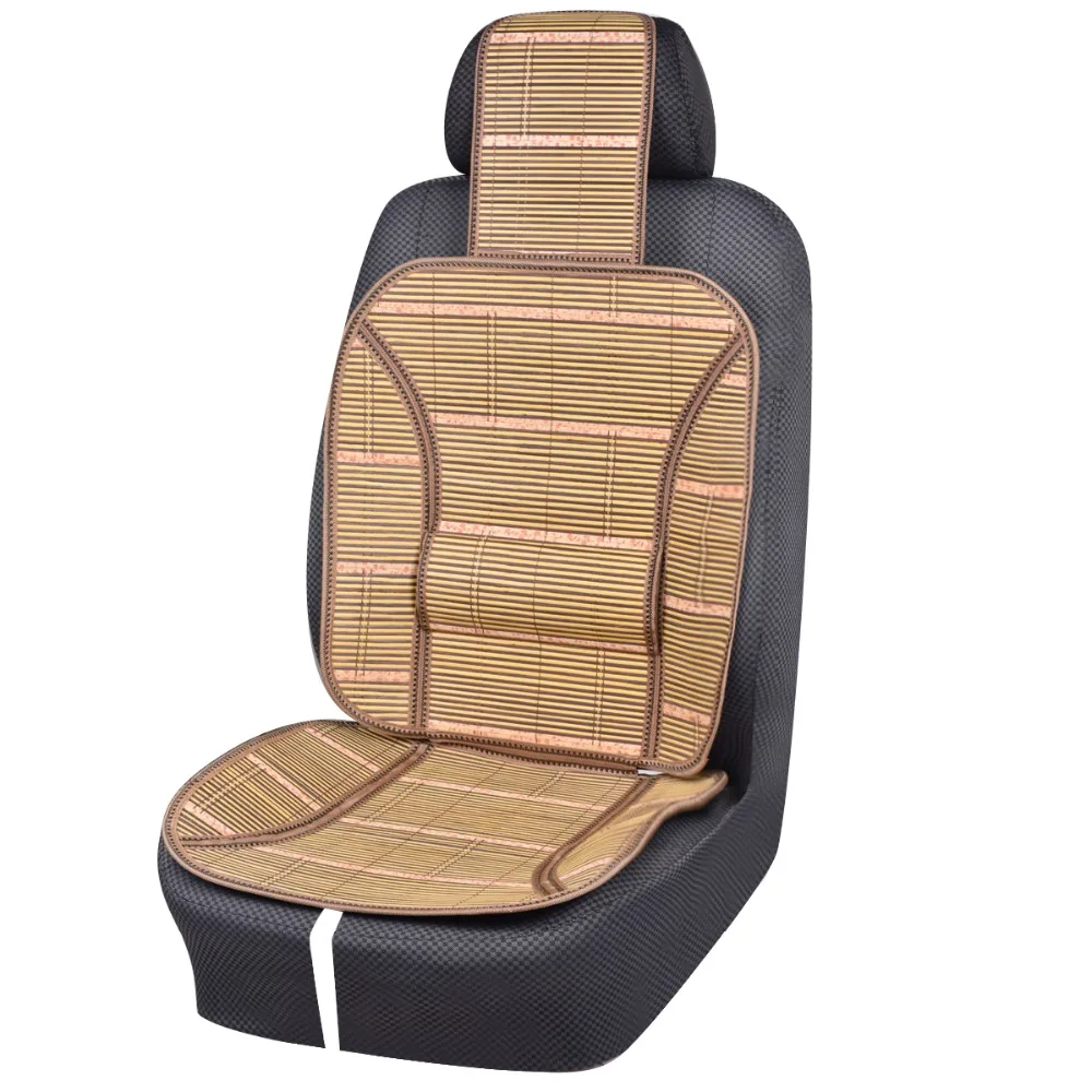 Universal Car Seat Cushion Spring Summer 1 Pc Bamboo Waist Support Car