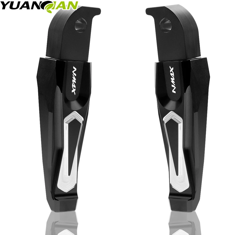 Для Yamaha NMAX 155 NMAX155 N-MAX 155 N-MAX155- аксессуары для мотоциклов CNC алюминиевые Пассажирские подножки Задние подножки