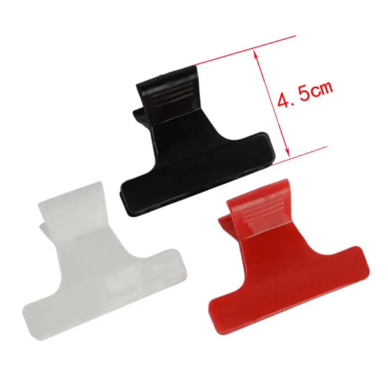 Mayitr 6pcs Professional Sectioning Clip Multi-color Plastic Hairdressing Salon Claw Clip For Hair Styling Tool