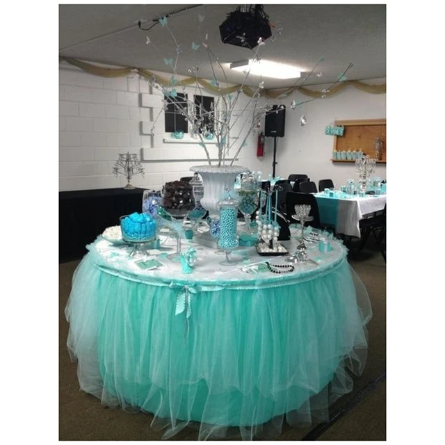 2200 X 15cm Tiffany Blue Theme Organza Sheer Tulle Roll Rustic 2200 X 15cm Tiffany Blue Theme Organza Sheer Tulle Roll Rustic Wedding Party Decoration Spool Craft