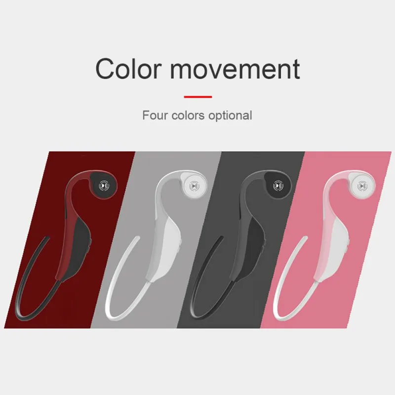 V9 наушники с костной проводимостью, Bluetooth 5,0, беспроводные наушники, уличная спортивная гарнитура с микрофоном, наушники с громкой связью