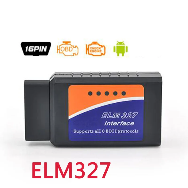 Super Mini ELM327 OBD2 Bluetooth V2.1 с PIC18F25K80 Автомобильная диагностика OBD 2 ELM 327 сканер для