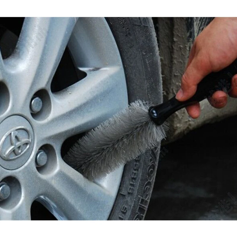 For All Car Auto Motorcycle Car Wash Tire Brush Dust Cleaner Cleaning