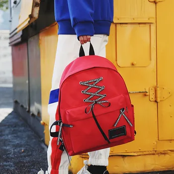 

2018 new backpacks for women Korean college campus leisure go with high school student bag trend