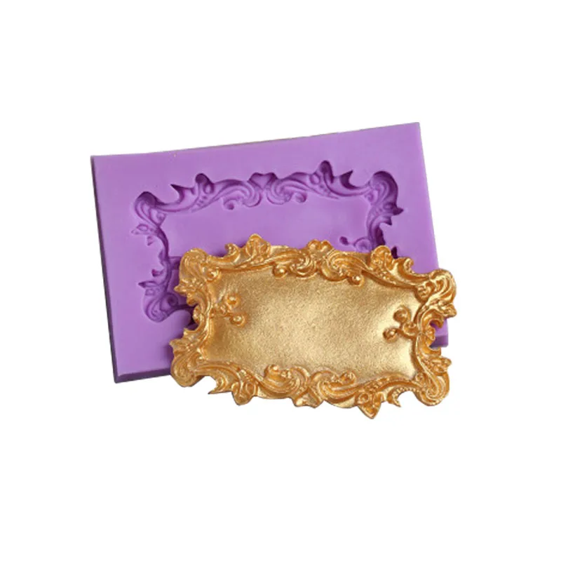 

Yueyue Sugarcraft Frame Silicone mold fondant mold cake decorating tools chocolate