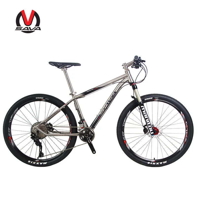 sava 27 5 inch mtb mountain bike titanium alloy frame magnesium air gas suspension fork 22 speed sava 27 5 inch mtb mountain bike titanium alloy frame magnesium air gas suspension fork 22 speed