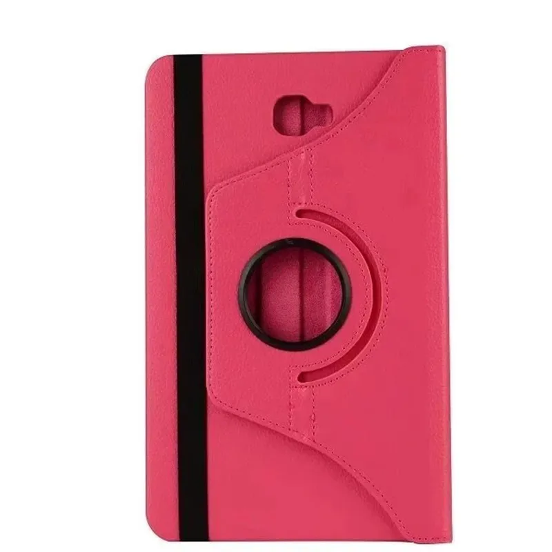 Tab A6 10,1 чехол 360 градусов вращающийся Folio из искусственной кожи чехол откидная крышка для Samsung Galaxy Tab 6 10,1 T580 T585 10," Tablet Case