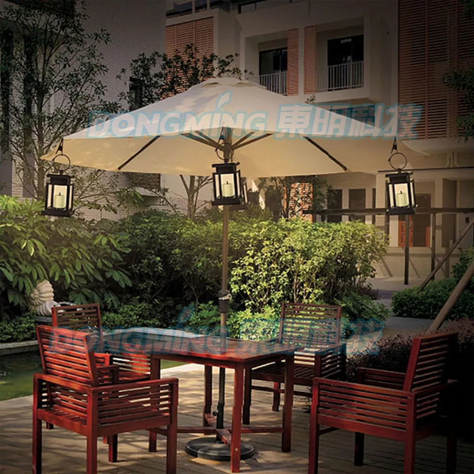 Vintage Outdoor Solar Led Light Umbrella Yard Garden Decoration Solar Lantern Light White Led Candle Light With Clamp Umbrella Frame Umbrella Clothumbrella Brand Aliexpress