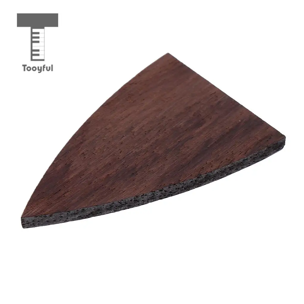 1pc Rosewood Guitar Heel Cover Plate for Guitar Luthier Material 2 Shape