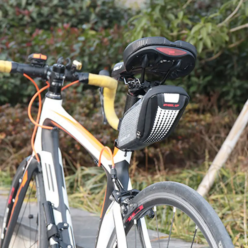 Дизайн водонепроницаемый MTB Горный шоссейный велосипед заднее сиденье задний хвост седло сумка со светоотражающей лентой открытый велосипедные инструменты