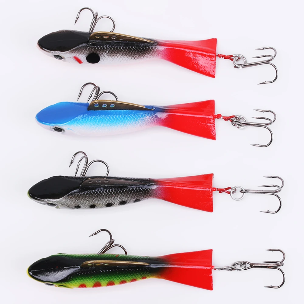 28g Portable Fishing Lure winter Ice Fishing Hard Bait Minnow Tackle
