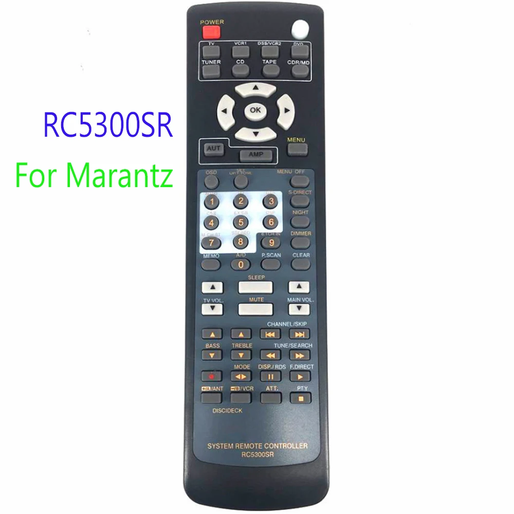 Новый пульт дистанционного управления RC5300SR для звуковой системы Marantz SR4200 SR4300 SR4400 SR4600 SR5500 RC5200SR RC5400SR RC5600SR SR6200