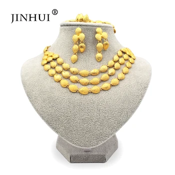 

Ethiopian 24k Gold color jewelry sets bangles Necklace Earring Ring set for women African Eritrea wedding jewelry gifts