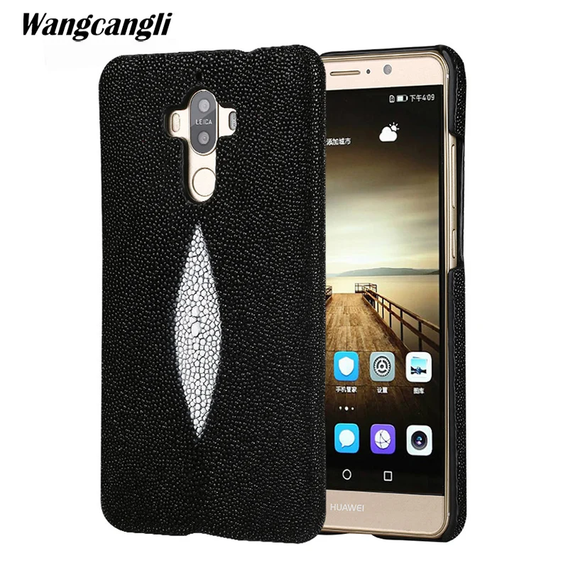 

Custom pearl leather phone case For HUAWEI Mate 9 pearl half-pack mobile phone case mobile phone case For HUAWEI Nova 3
