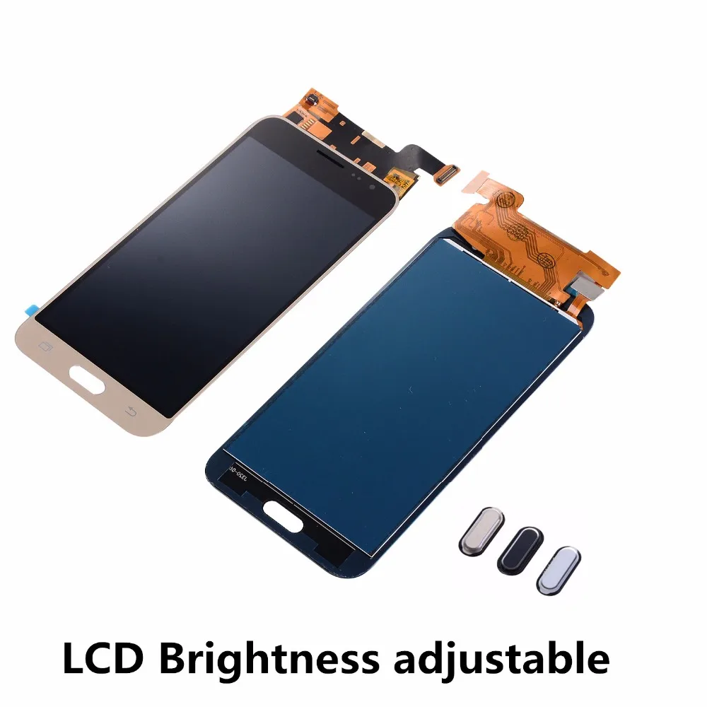 

For Samsung Galaxy J3 2016 J320 J320F J320H J320M J320FN LCD Display Touch Screen Digitizer Assembly+Home Return Button+Adhesive