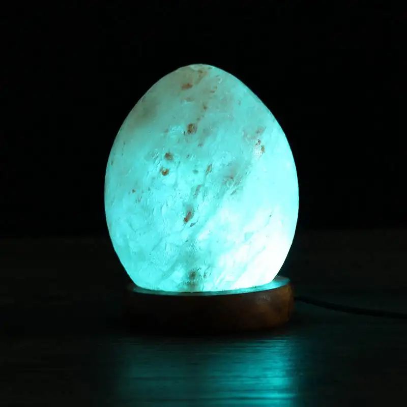 DC5V Multicolor USB Night Light Lamp Himalayan Rock Salt Glowing Attractive Night Lamps For ...