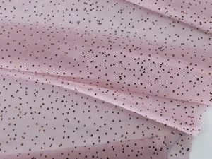 Золотое Тиснение сетчатый материал для танцевального платья стрейч ткань сетка Италия - Цвет: 4 lotus pink