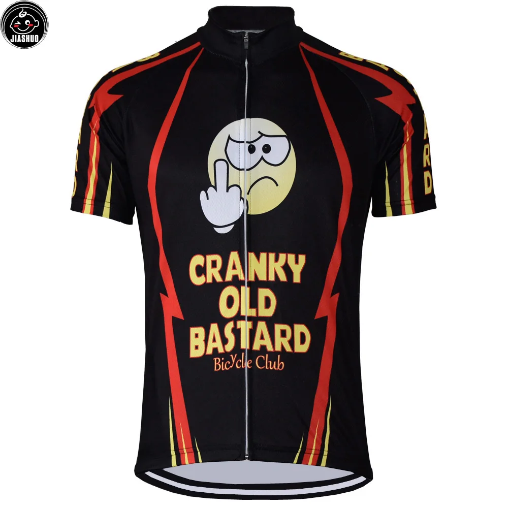 Funny Classical Retro NEW Pro Team Bike Cycling Jersey Breathable