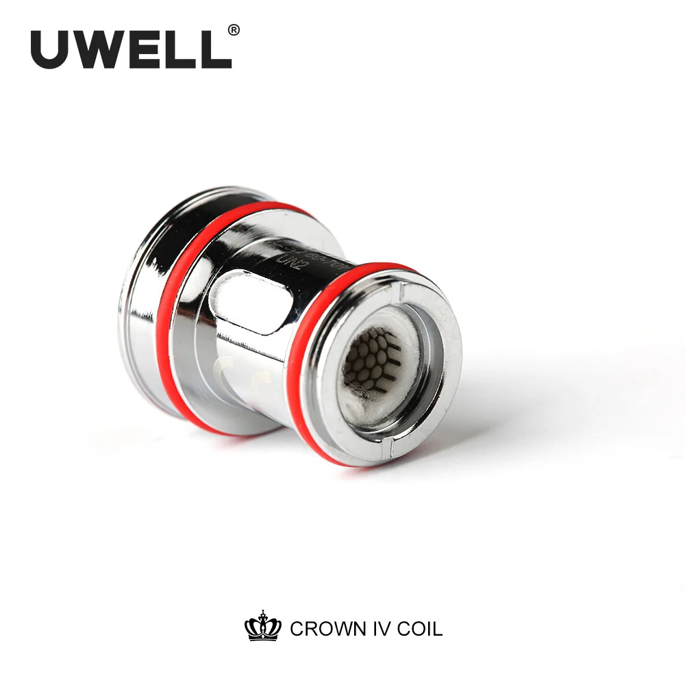 UWELL 5 упаковок Crown 4(Crown IV) 0,2/0,23/Ом катушка двойной SS904L и сетка UN2 катушка головка Crown 4 танк электронная сигарета ядро