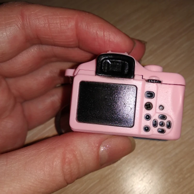 Забавный брелок игрушечная камера со светодиодной вспышкой звук мигает игрушки для детей взрослых крошечная цифровая камера игрушка