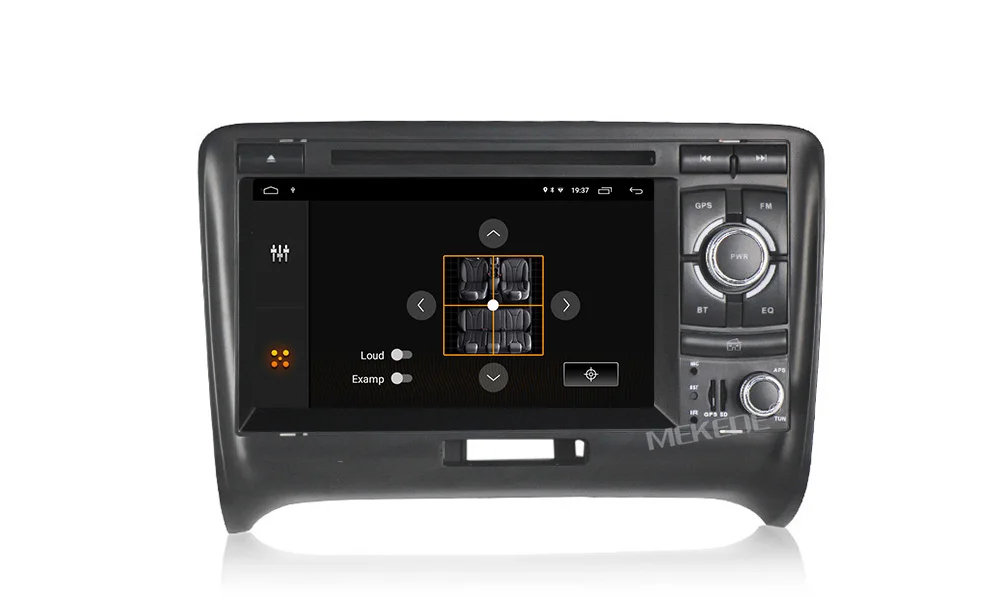 Discount Mekede 7"2din android9.1 Car radio GPS Navigation for Audi TT MK2 8J 2006 2007 2008 2009 2010 2011 2012 navi canbus wifi BT SWC 22
