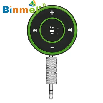 

Binmer Wireless Bluetooth 3.5mm Audio Stereo Adapter Car AUX Home Music Receiver Dongle 2017 Sep 6