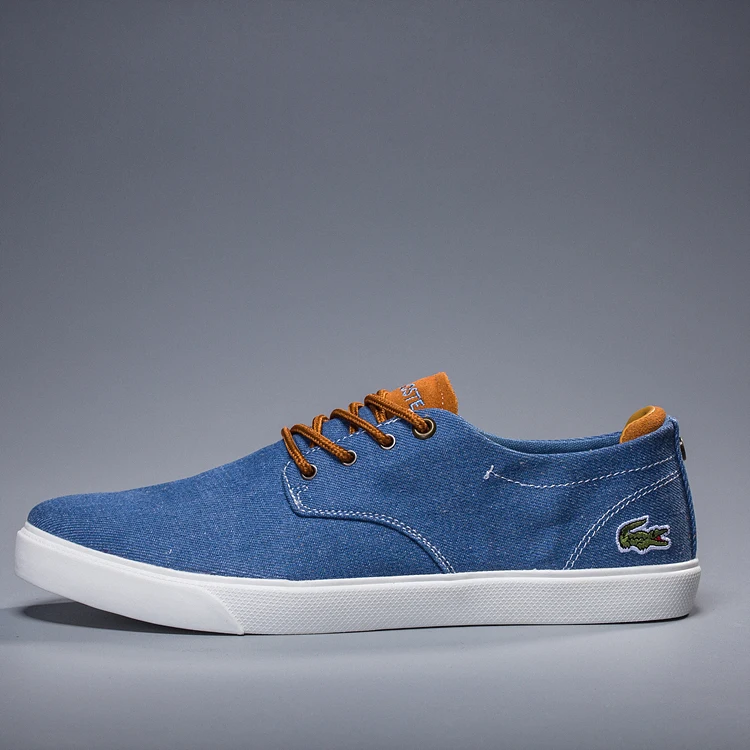 

2019 Lacoste New Arrival Spring Autumn Leisure Hard-Wearing Men's Light Weight Breathable Light Skateboarding Shoes 1708A