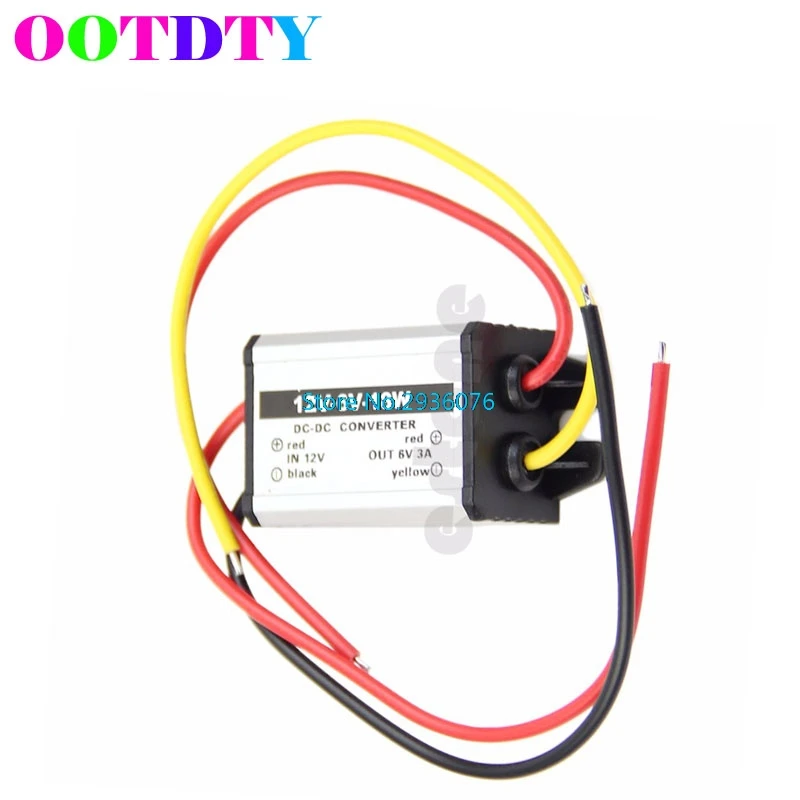

Waterproof DC to DC buck Converter 12V to 6V 18W Power Supply Module APR18_25
