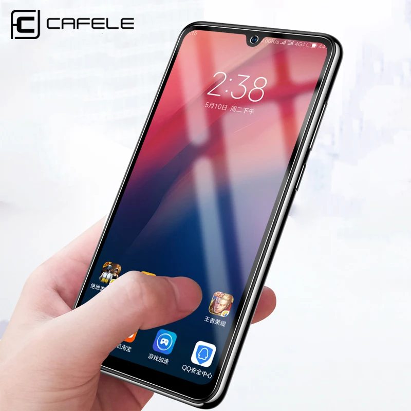 

CAFELE Redmi Note 7 Screen Protector for Xiaomi Redmi note 7 Tempered Glass 2.5D Edge HD Clear Glass Seamless covering