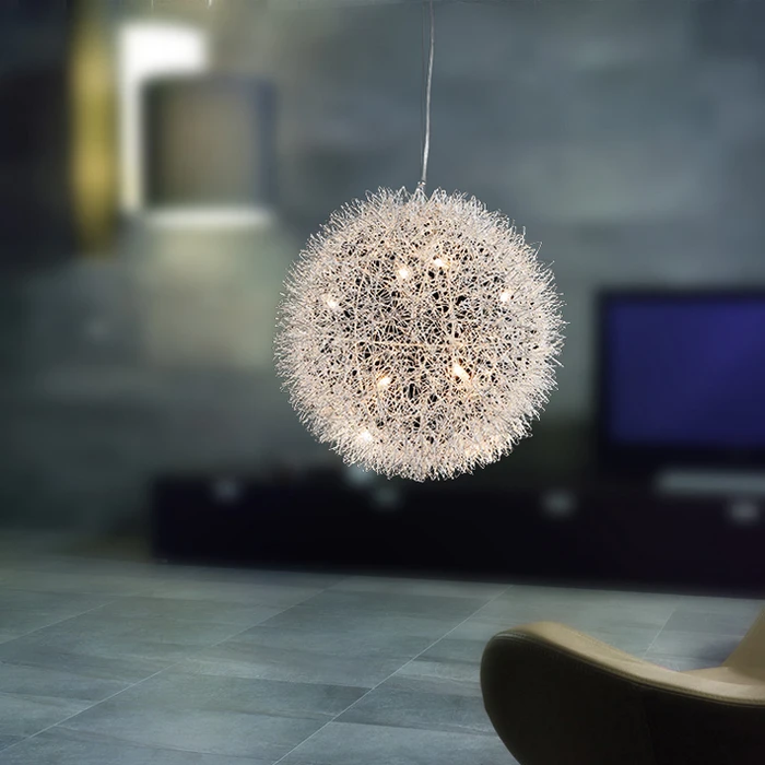

aluminium wire Pendant Lights Modern living room lamps simple bedroom lamp lamp restaurant meal hanging lighting FG617