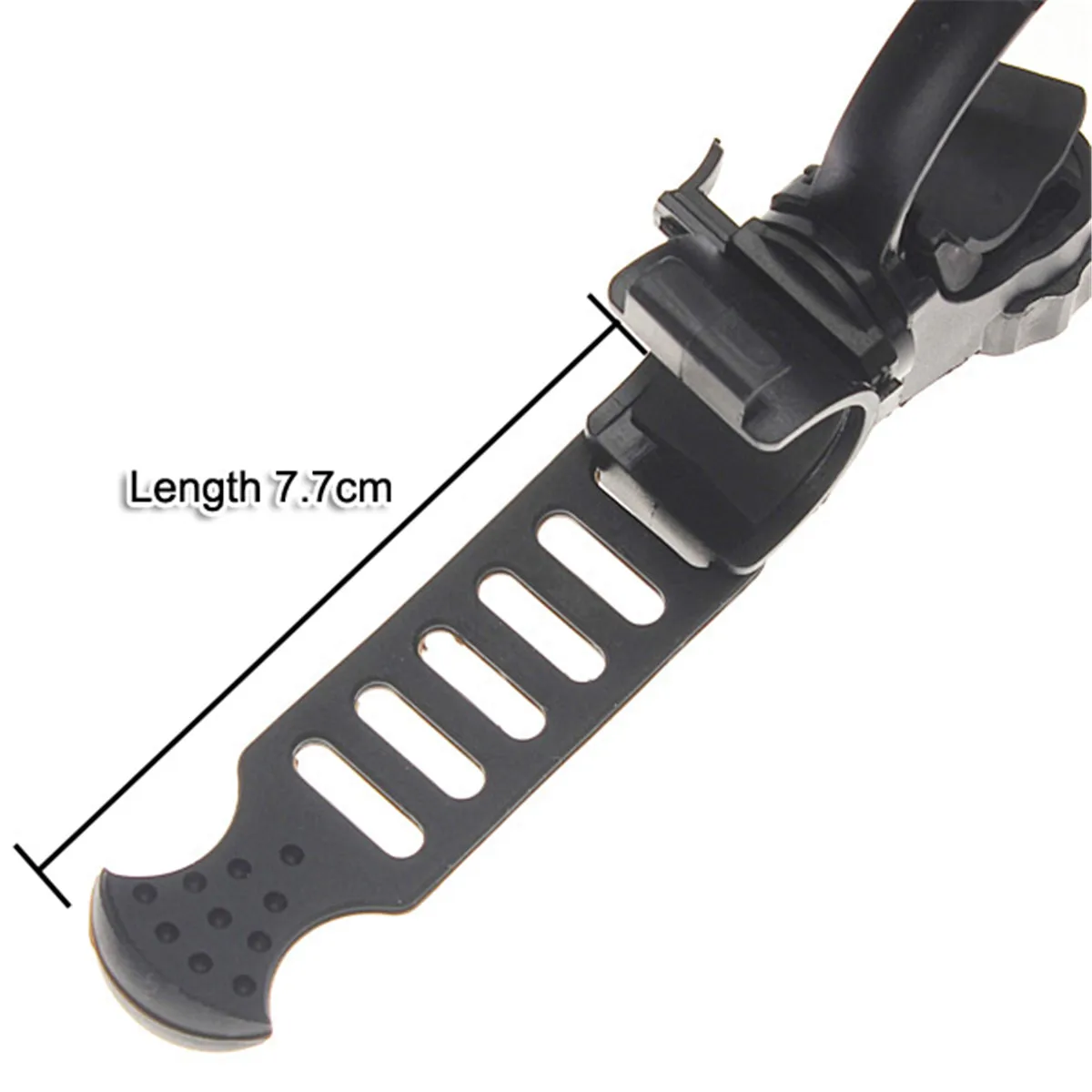 Black 360 Degree Bike Bicycle Flashlight Torch Mount Holder 1Pcs Clamp Clip Adjustable Light Lamp Holder Clip