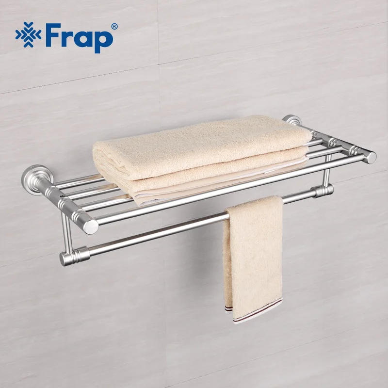 Ceny Frap ścienny miejsca aluminium powierzchni wieszak na ręczniki łazienka wieszak do ręczników akcesoria łazienkowe wieszak na ręczniki wieszak na F3724