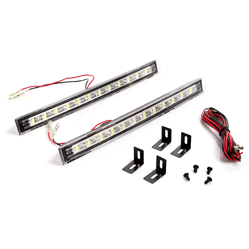 2 * Universal White 12 5050 SMD LED Daytime Running Light Car Day